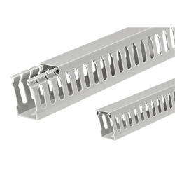 IPD WD2580 Open Slot Cable Duct Grey 2 m L 80mm H x 25mm W