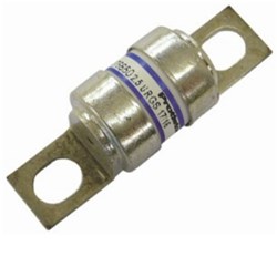 MERSEN FUSE LINK 75A 250V OFFSET TAG FOR SEMICONDUCTOR PROTECTION  X076656