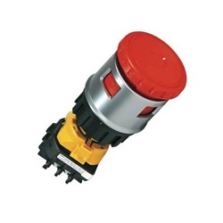 IDEC XN4E-BL404MR Emergency Stop Pushbutton Non-Illuminated 3NC Panel Screw