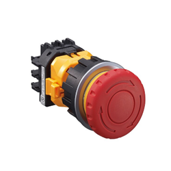 IDEC XN5E-BV402MR Emergency Stop Pushbutton Illuminated 2NC