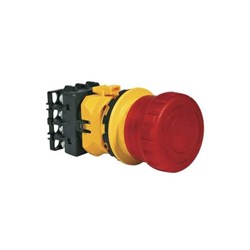 IDEC XN5E-BV411MR Emergency Stop Pushbutton Non-Illuminated 1NC Panel Screw
