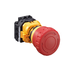 IDEC XW1E-BV404MR Emergency Stop Pushbutton Non-Illuminated 4NC Screw