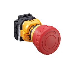 IDEC XW1E-BV422MR Emergency Stop Pushbutton Non-Illuminated 2NO+2NC Screw