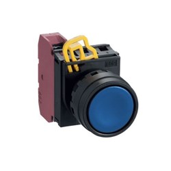 IDEC YW1B-M1E01S Non-Illuminated Pushbutton 0NO+1NC