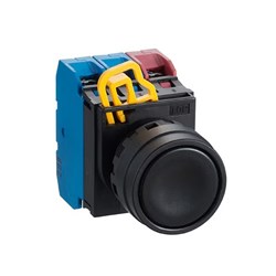 IDEC YW1B-M1E01W Non-Illuminated Pushbutton 0NO+1NC