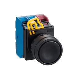 IDEC YW1B-M1E02R Non-Illuminated Pushbutton 0NO+2NC