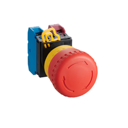 IDEC YW1B-V4E01R-HS Emergency Stop Pushbutton Switch 1NC 30mm W 41.4mm H 78.3mm D M3.5 Screw Pull