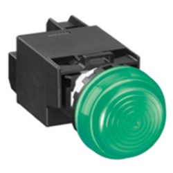 IDEC YW1P-2EM42G Pilot Light With LED Green 22mm Dia Mount Hole
