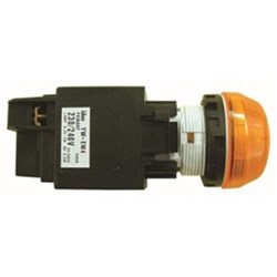 IDEC YW1P-2EM45A Pilot Light Amber 22mm Dia Mount Hole