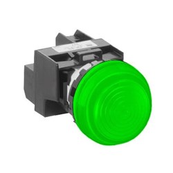 IDEC YW1P-2EQM3G Pilot Light With LED Green 230/240VDC 22mm Dia Mount Hole
