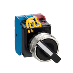 IDEC YW4S-2E11 Selector Switch 2Position 1NO+1NC Maintained Knob Round Metal M3.5 Screw Terminal 30mm W