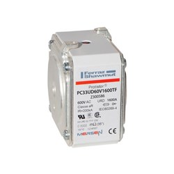 MERSEN FUSE LINK 1600A END CONTACT FOR SEMICONDUCTOR PROTECTION BODY SIZE 33, 660V Z300586