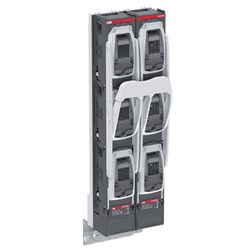 ABB ZLBM1250A-3P-M12 Strip Fuse Switch 3-P 1250A 500VAC Bolt Terminal IP30 For: NH3