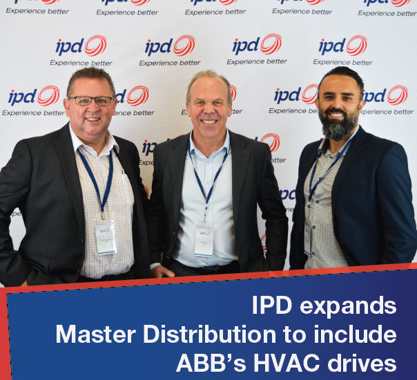 IPD announces Master Distribution expansion, increasing supply and support for ABB’s HVAC Drives